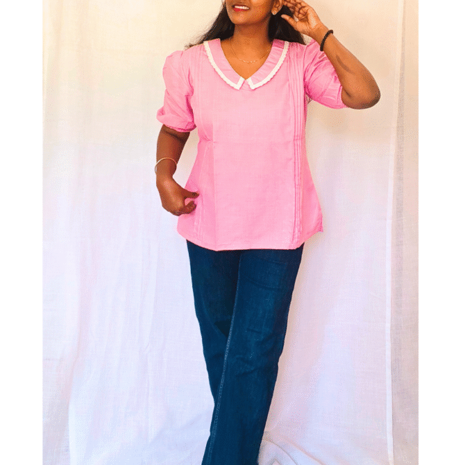 Western Top with Front Pleates - Image 2
