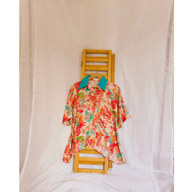 Asymmetric High Low Shirt - Image 8