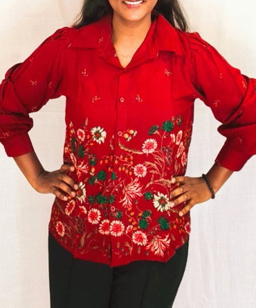 Floral Cotton Shirt