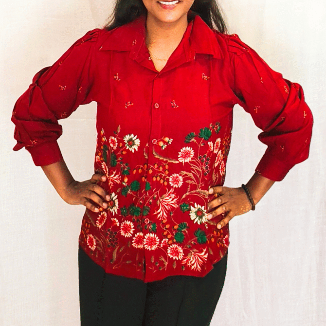 Floral Cotton Shirt