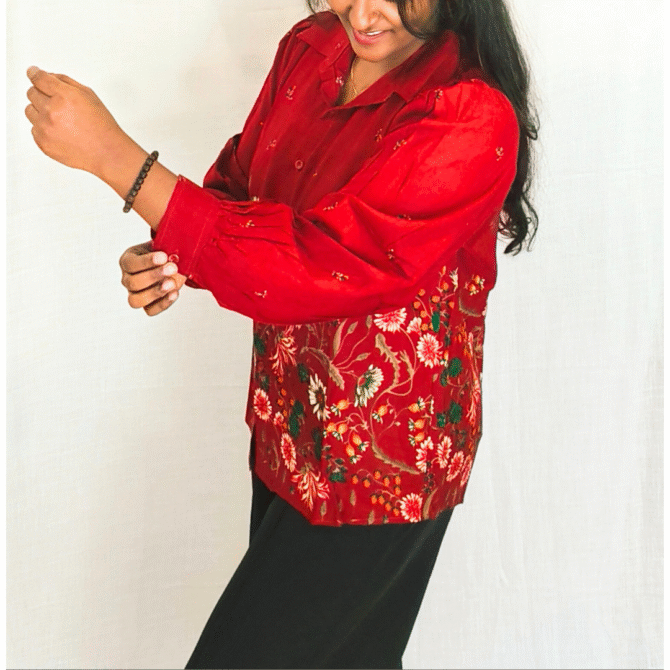 Floral Cotton Shirt - Image 15