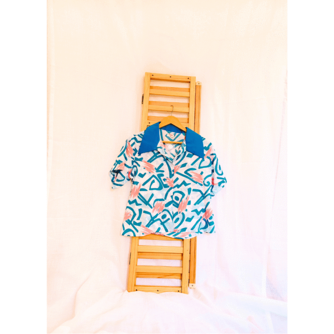 Korean Collar Crop Shirt - Image 27