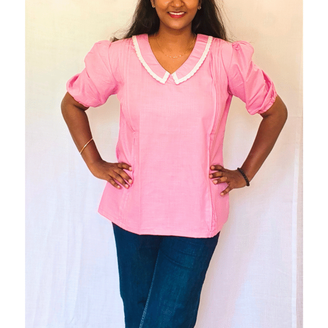 Western Top with Front Pleates - Image 3