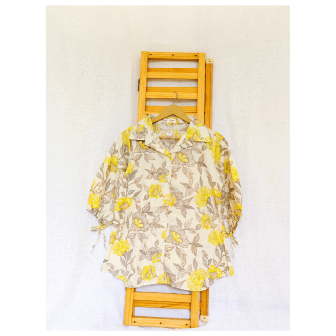 Cotton Shirt with Rope sleeve - Image 12