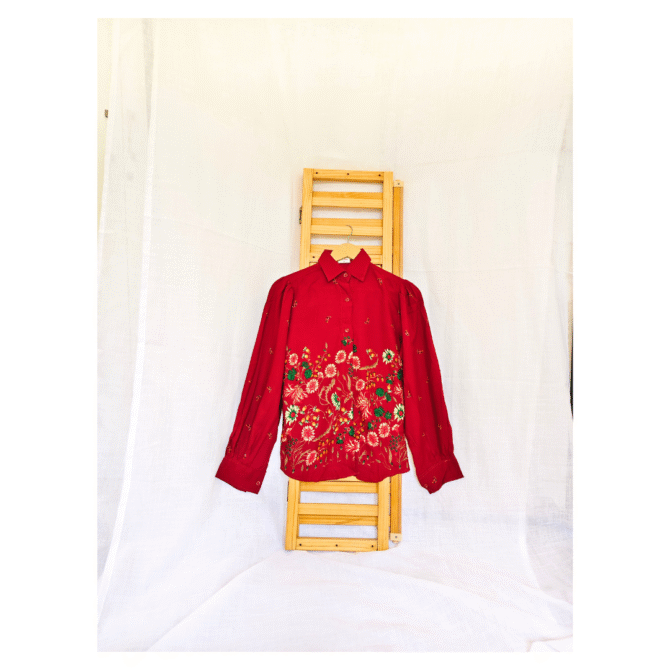 Floral Cotton Shirt - Image 20