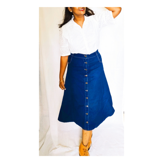 Hakoba Cotton Shirt-Ruffle Sleeve - Image 17