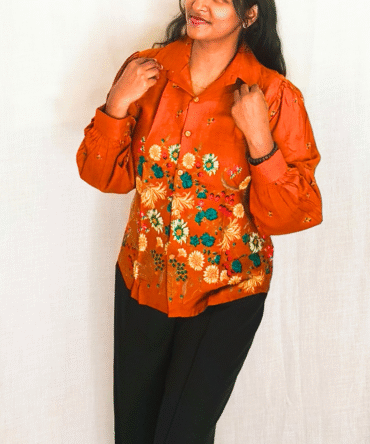 Floral Cotton Shirt