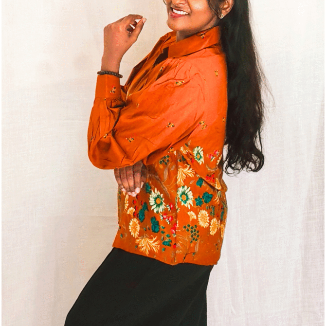 Floral Cotton Shirt - Image 26