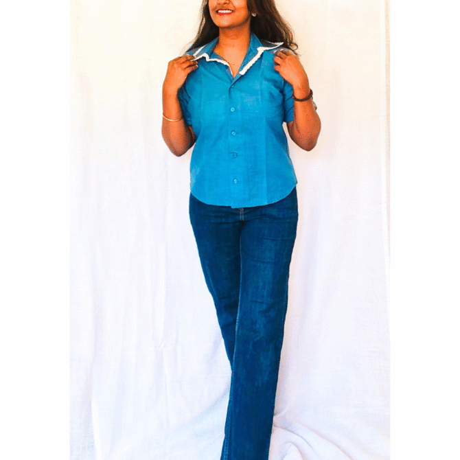 Denim Cotton Shirt - Image 5