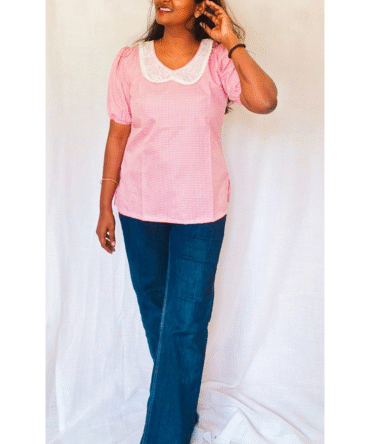 Western Checked Top