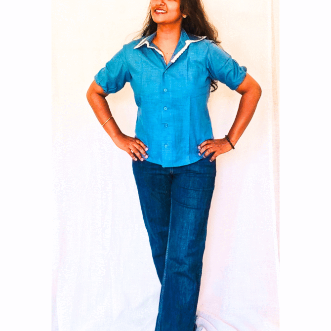 Denim Cotton Shirt - Image 4