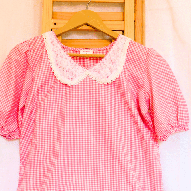 Western Checked Top - Image 5