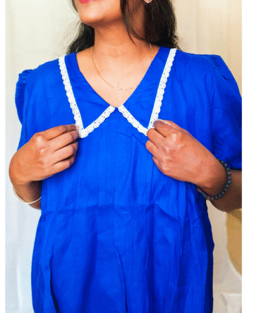 Peter Pan Lace Collar Top