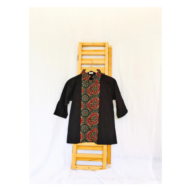 Cotton Shirt with front patch - Image 6