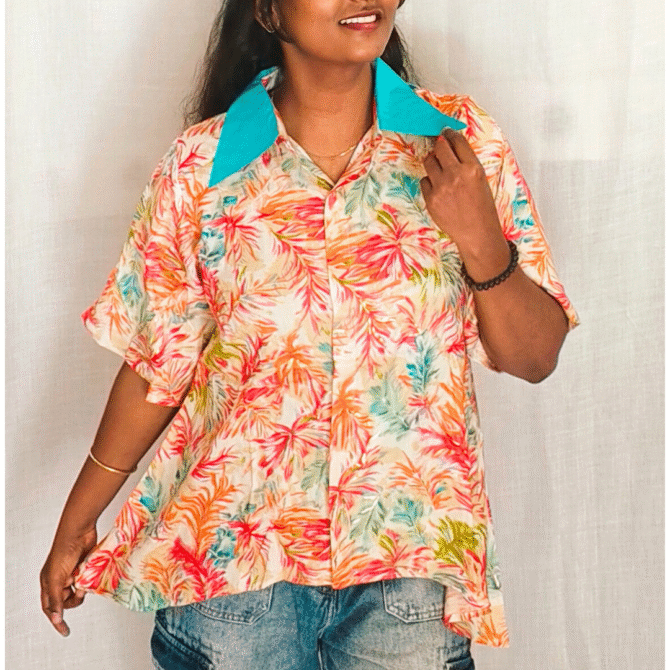 Asymmetric High Low Shirt - Image 9