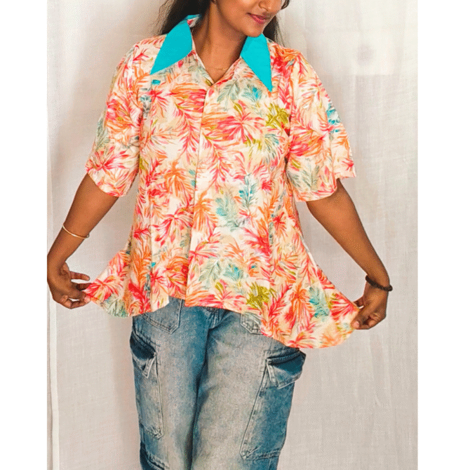Asymmetric High Low Shirt - Image 7