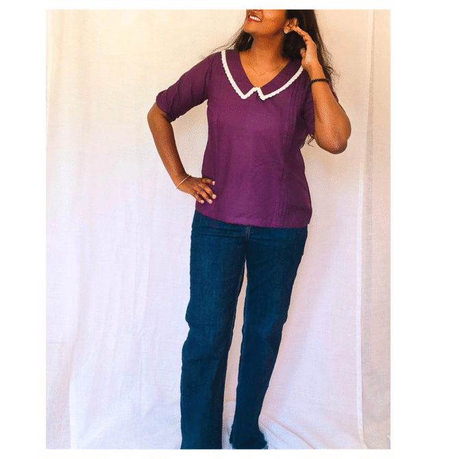 Western Top with Front Pleates - Image 8