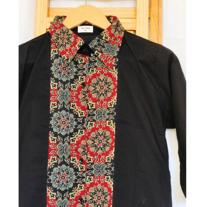 Cotton Shirt with front patch - Image 8