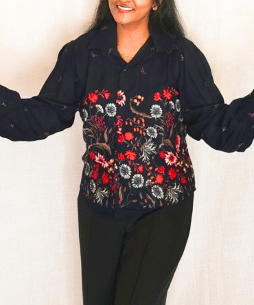 Floral Cotton Shirt